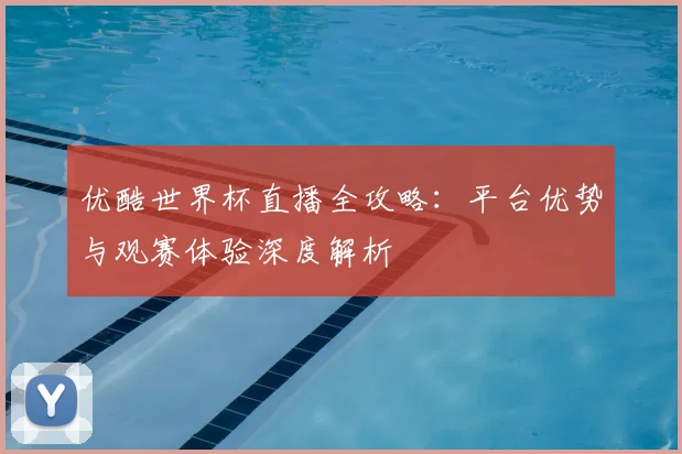 优酷世界杯直播全攻略:平台优势与观赛体验深度解析