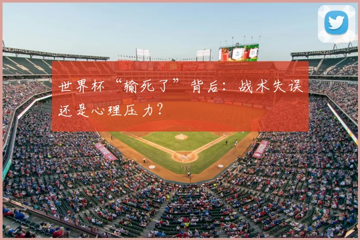 世界杯“输死了”背后:战术失误还是心理压力?